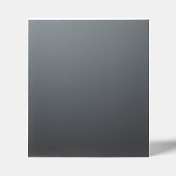 Fond de hotte en verre GoodHome Nashi anthracite l. 60 cm x H. 70 cm x ép. 5 mm