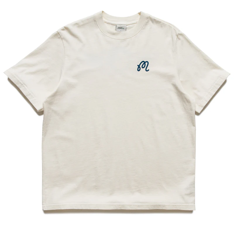 Malbon Golf x Torrey Pines Bermuda Eagle Tee - Egret