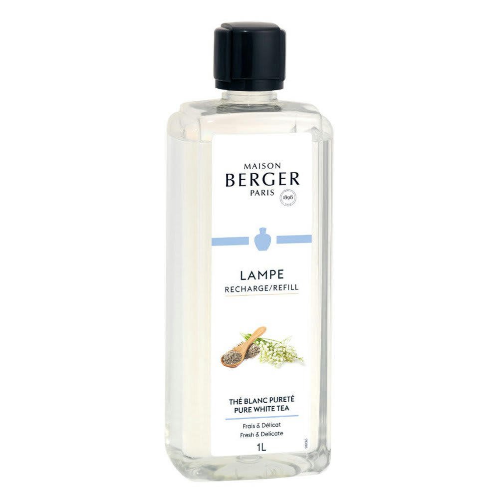 THÉ BLANC - Recharge Lampe Berger Thé Blanc Pureté 1 Litre