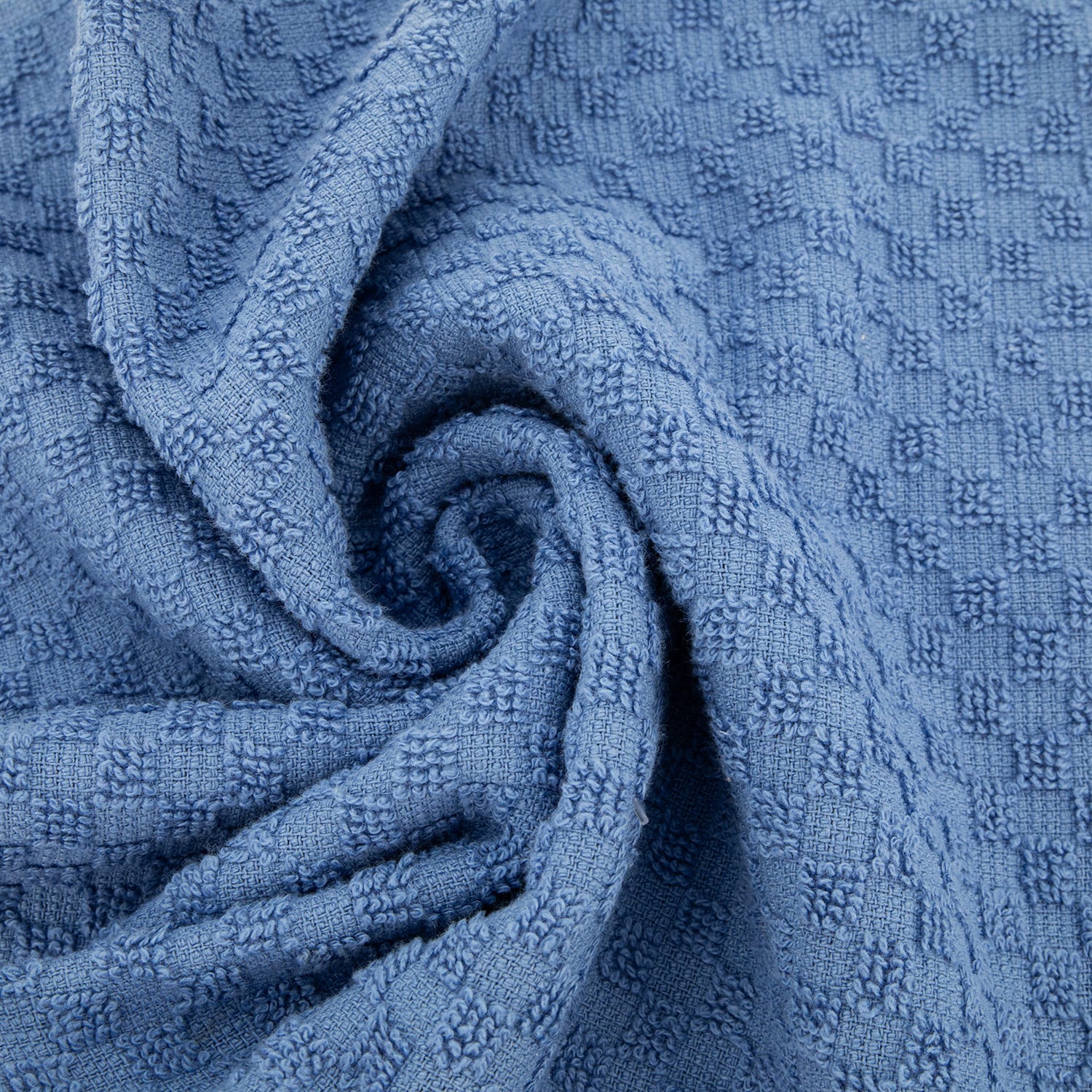 Asciugamano viso 50x90 cm blu avio Basic