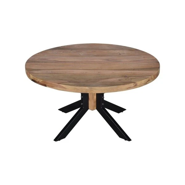 ROOT Sheesham Wood Round Coffee Table