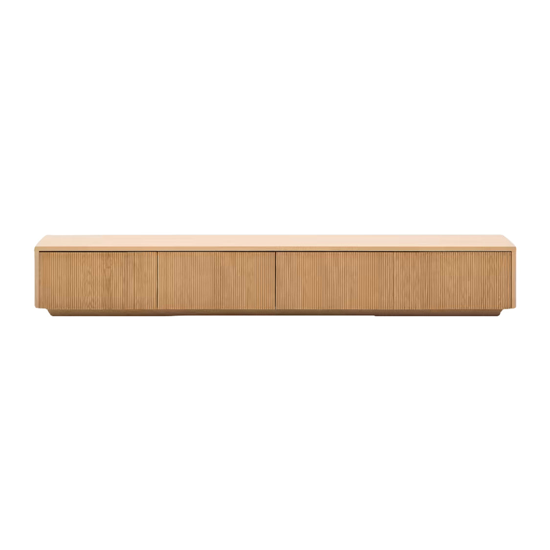 Kave Home Helvine Tv-meubel H 30 cm - Eiken