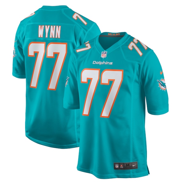 Isaiah Wynn Miami Dolphins Nike  Game Jersey -  Aqua