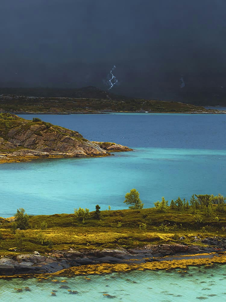 APRÈS LA TEMPÊTE - Photographie d'art d'Hugo Grandcolas 30x40 cm sur alu
