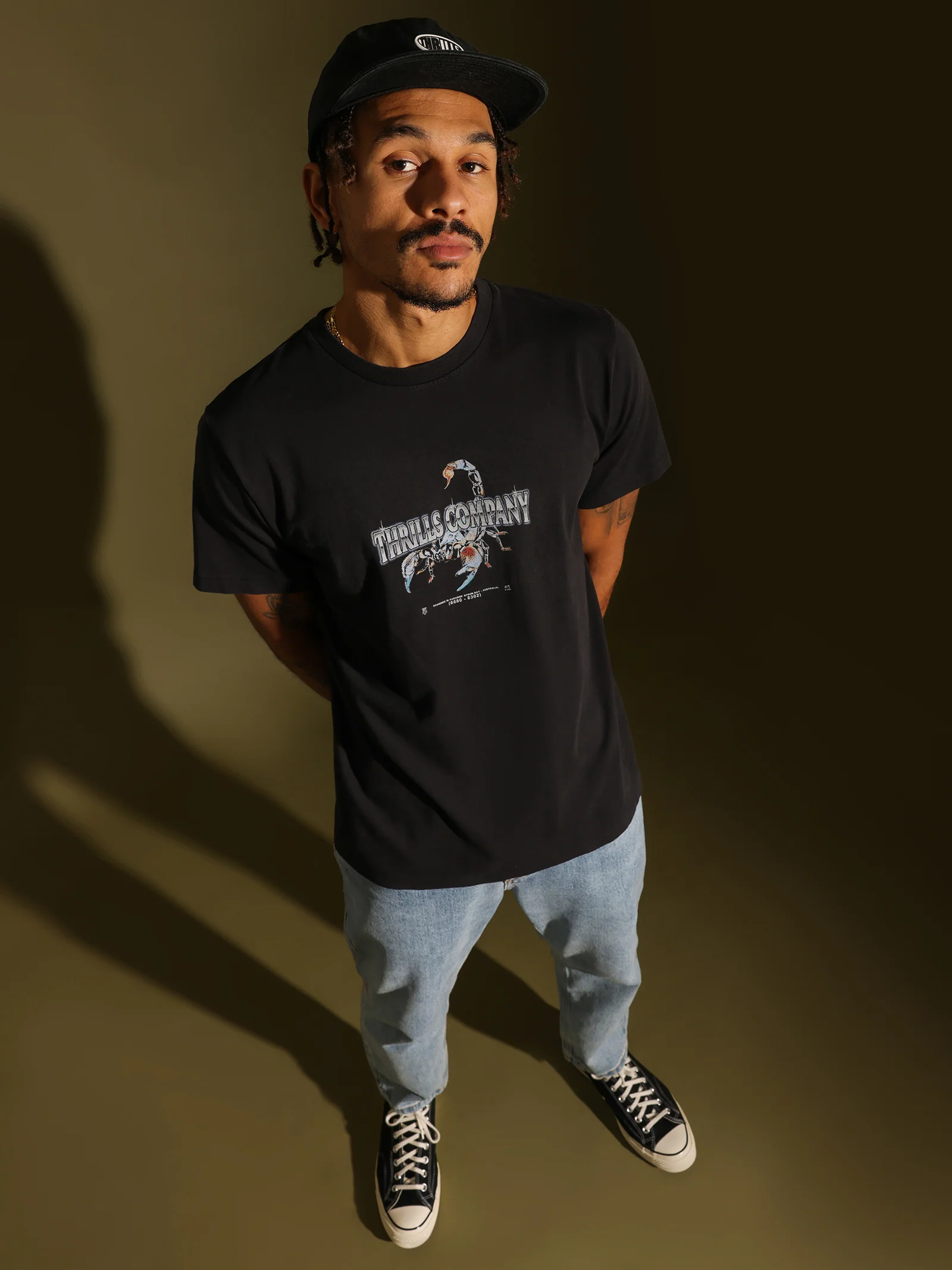 Chrome Scorpion Merch Fit T-Shirt