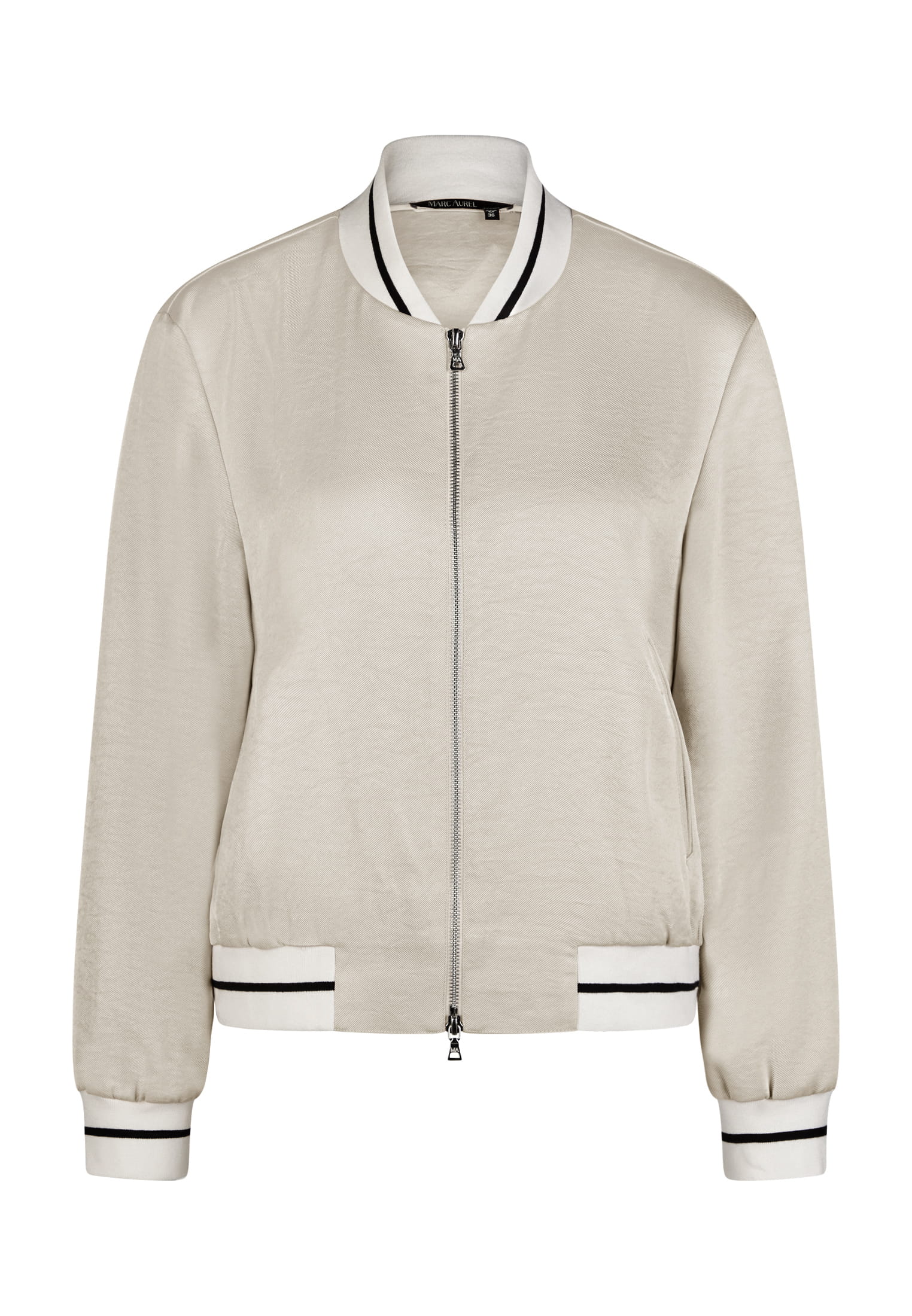Blouson aus schimmerndem Twill