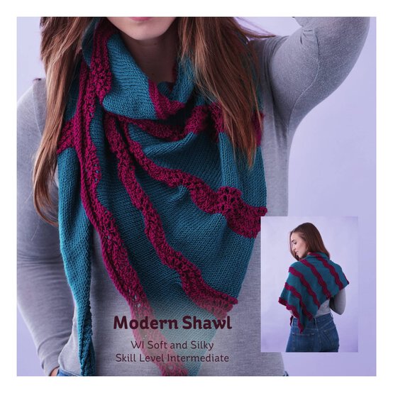 Knitcraft Modern Shawl Digital Pattern 0110