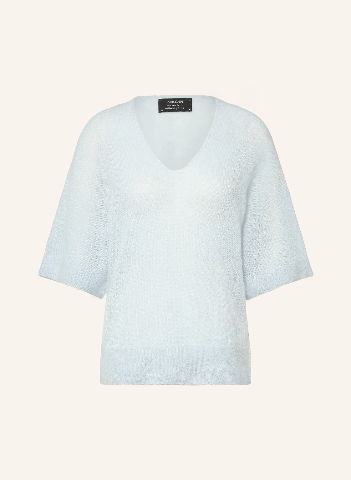 MARC CAIN Strickshirt mit Alpaka und Mohair