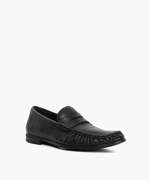 Sammi Black - Leather Loafers