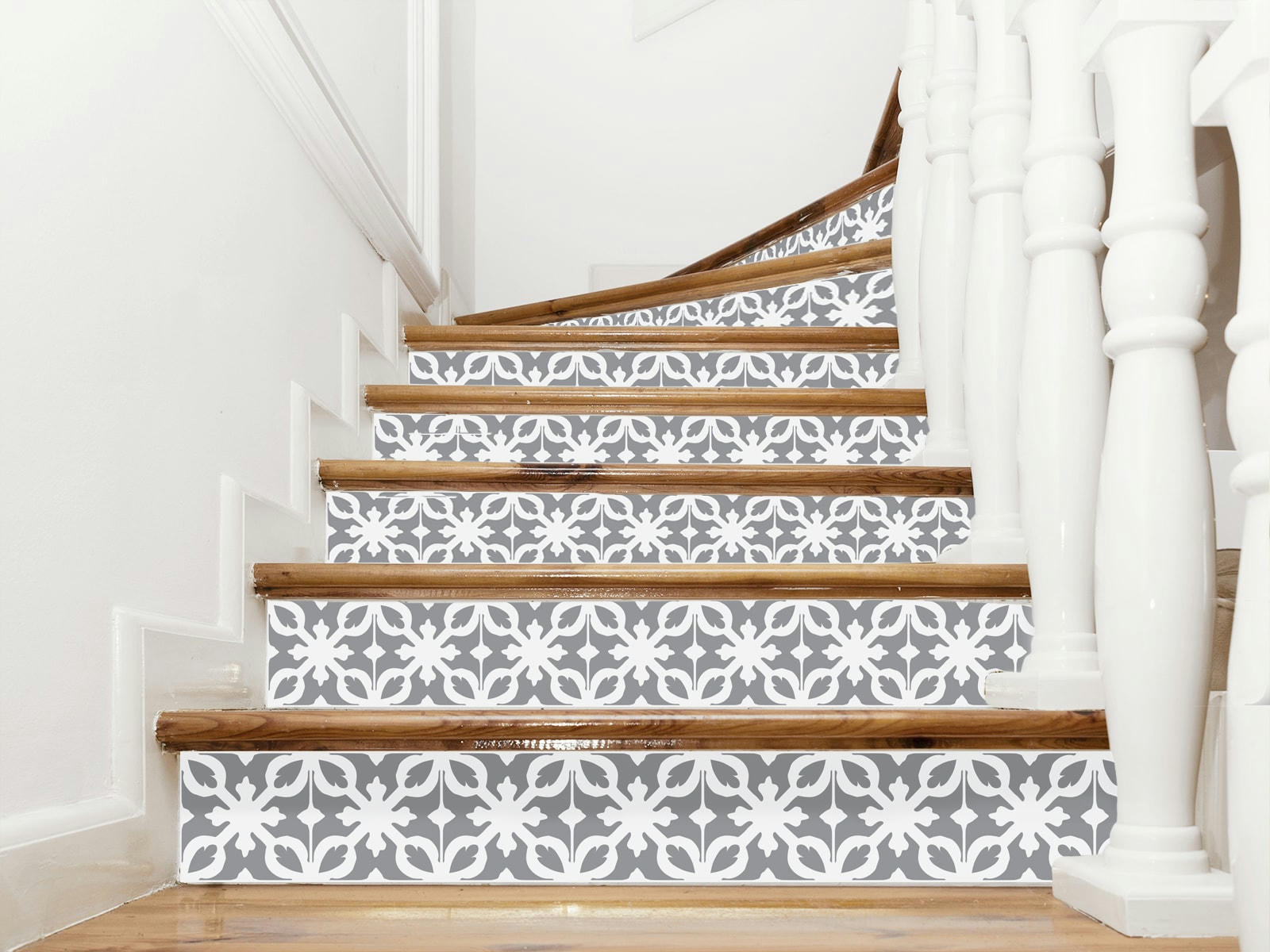 - Contremarches adhésives castiglione gris 15cmx4m