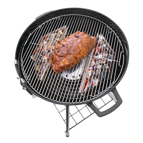 Paniers à charbon en acier aluminisé Napoleon Grills L.38 x l.8 x ep.12cm