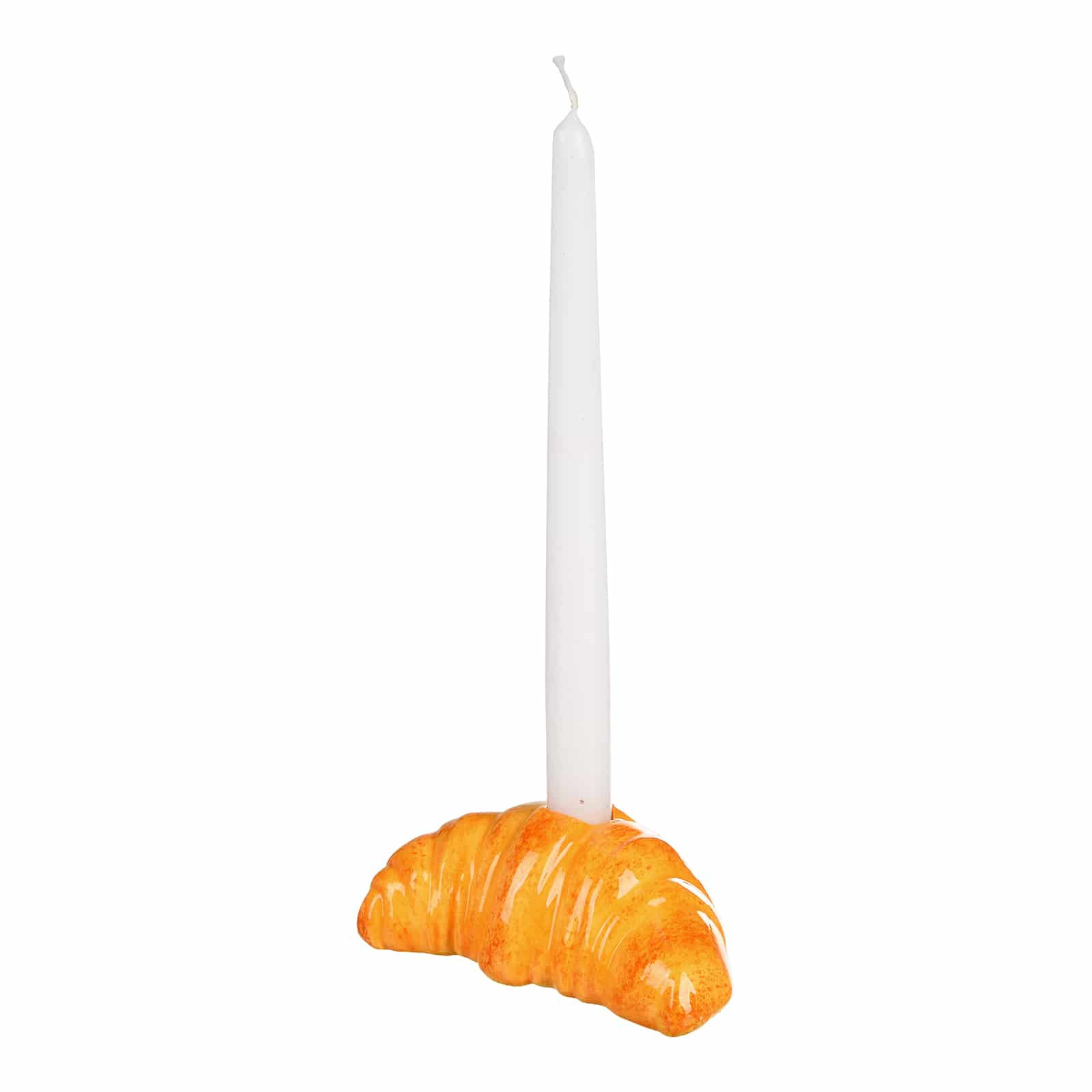 Stabkerzenhalter Croissant Beige,B 180 x H 50 x T 80 mm