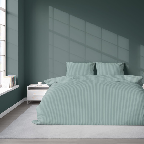 Komplet pościeli z adamaszku Pure Collection 180x200 mięta
