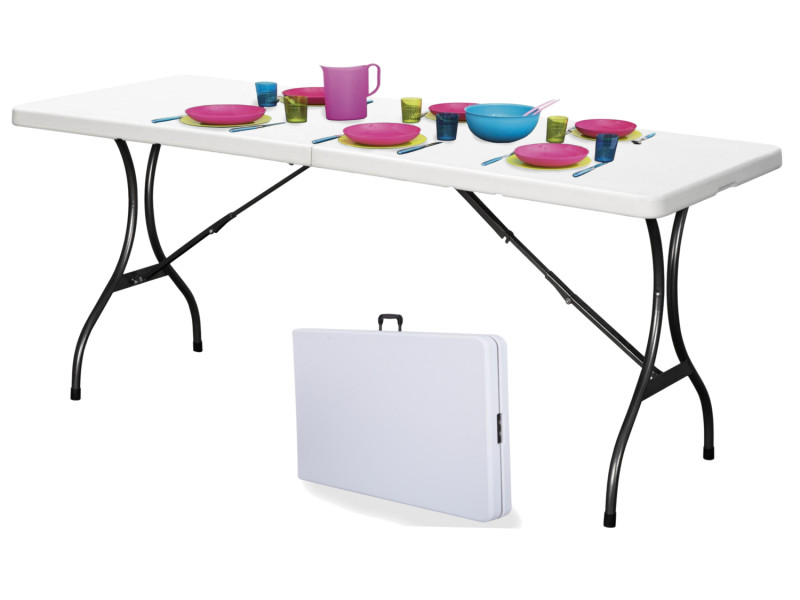 Stół cateringowy składany 240x70 cm MultiGarden