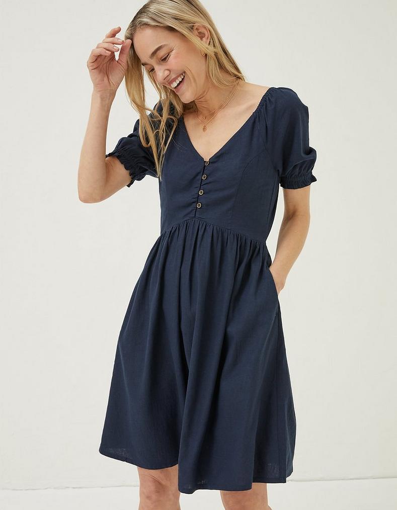 Aideen Linen Dress