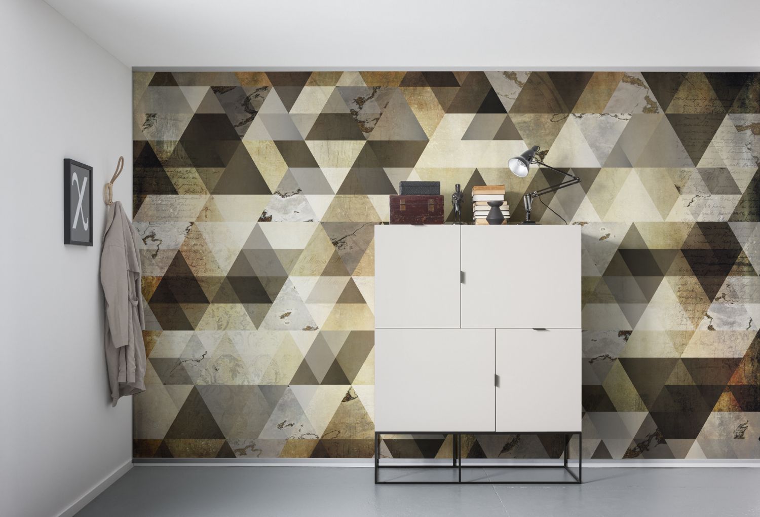 Sanders & Sanders fotobehang steen beige, grijs en bruin - 400 x 250 cm - 611924