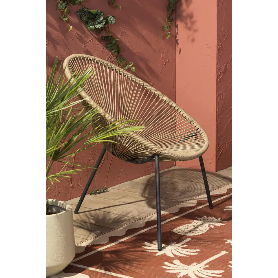 Loungestoel Formentera - naturel