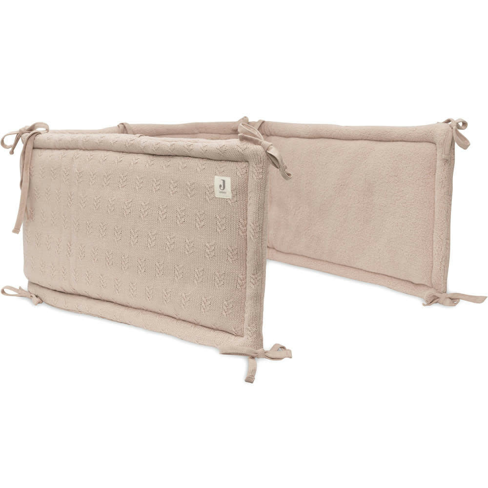 - Tour de lit Grain Knit Wild Rose (pour lit 60 x 120 ou 70 x 140 cm)