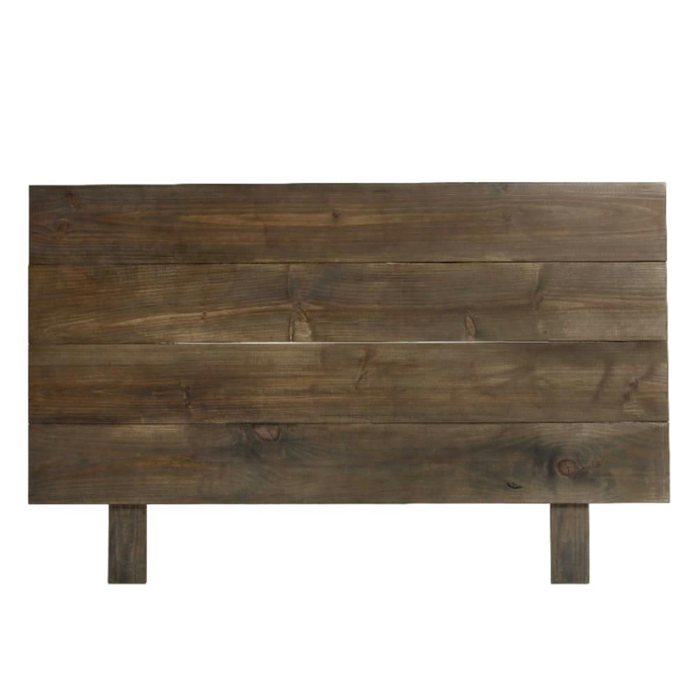 NALA - Tête de lit en bois recyclé de couleur marron pour lit 150 cm