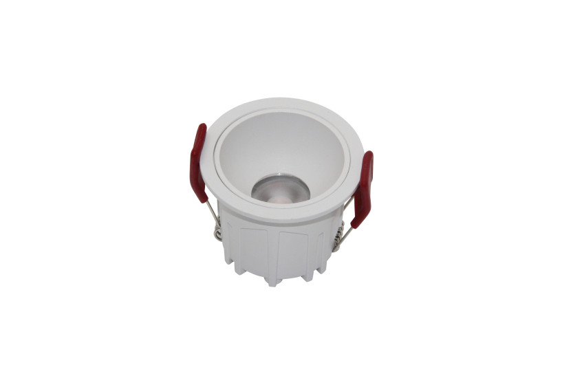 Oprawa wpuszczana okrągła czarna 6,8cm REIF 1xGU10x50W IP20 Maytoni