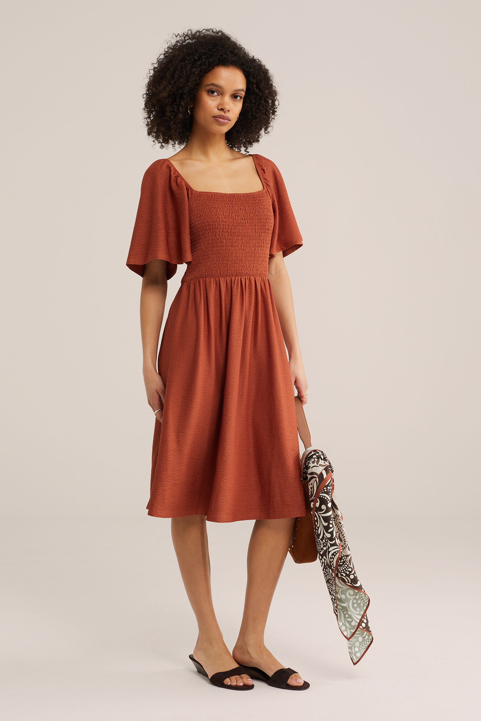 Dames sjaal met print