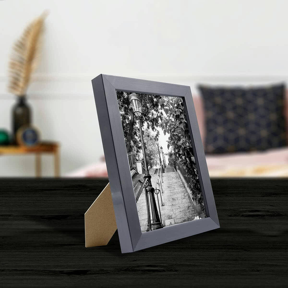 PRECIOUS - Cadre photo carbone 13x18 cm résine recyclée