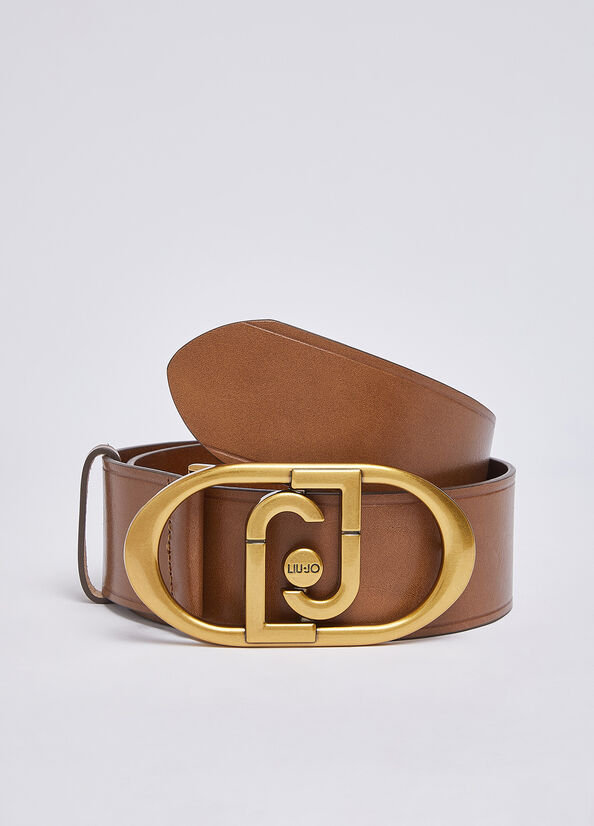 Cintura bustier in pelle