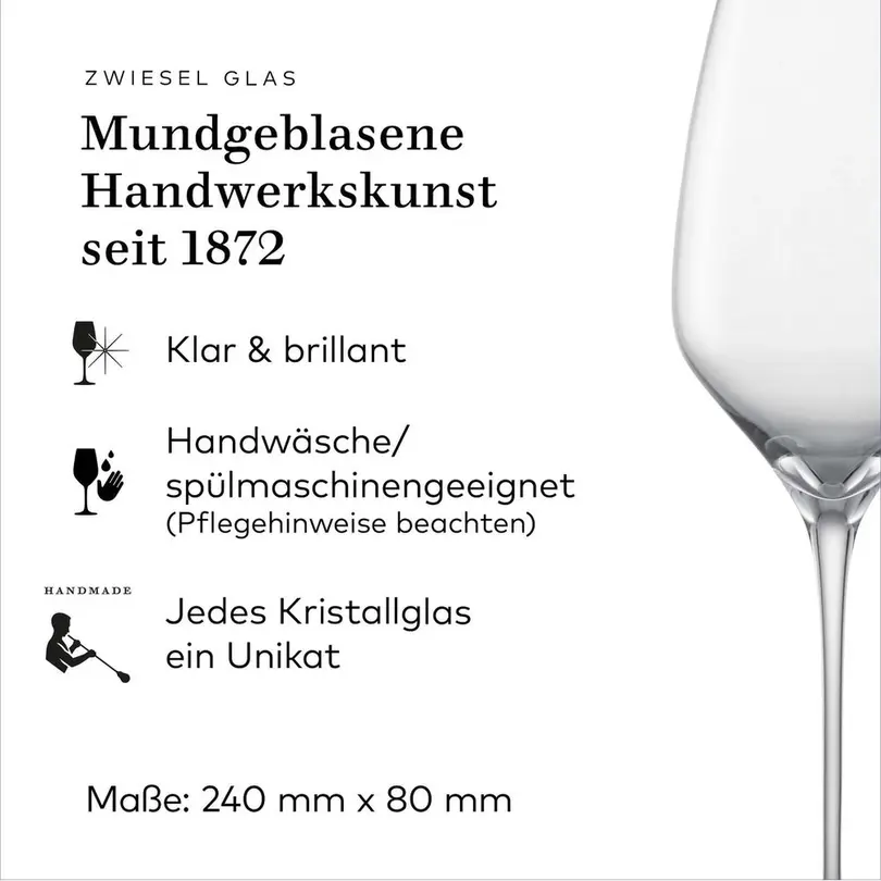 Weissweinglas 2er-Set Alloro