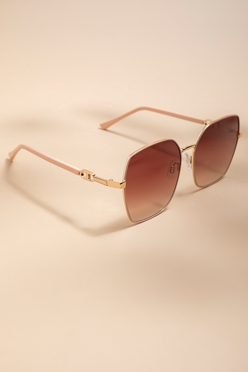 Julie Square Aviator Sunglasses