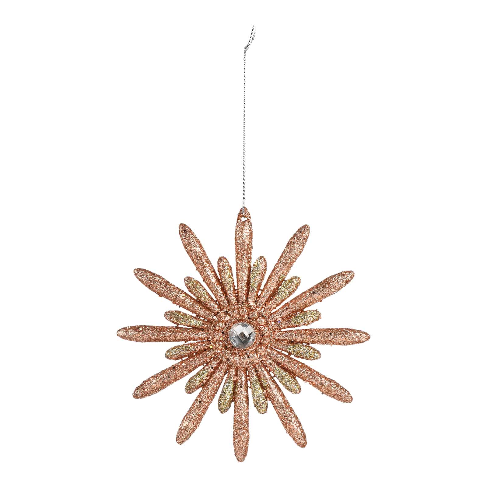 Deko-Anhänger Ornament Gold,B 120 x H 120 x T 20 mm