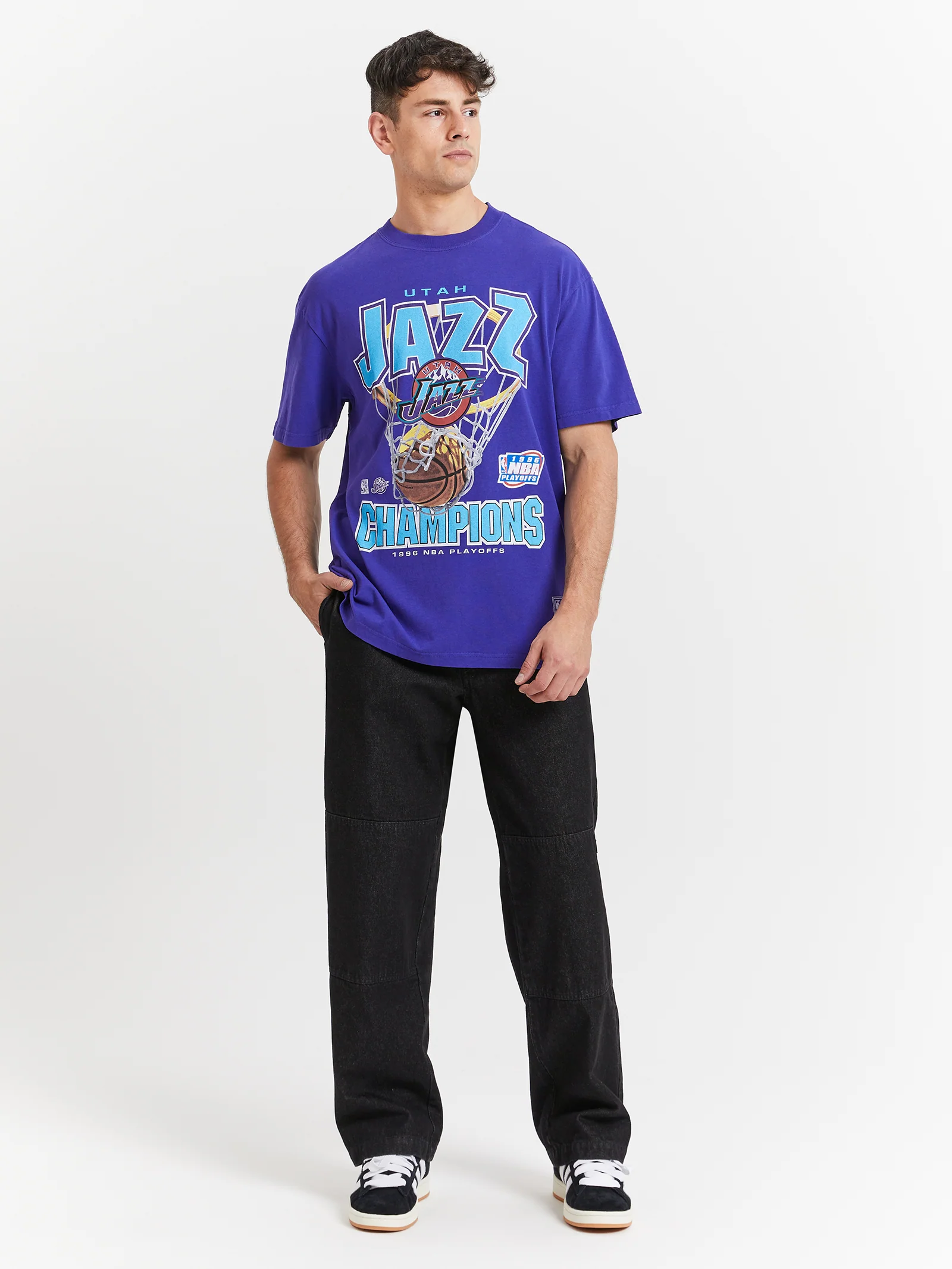 Utah Jazz Nothing But Net T-Shirt