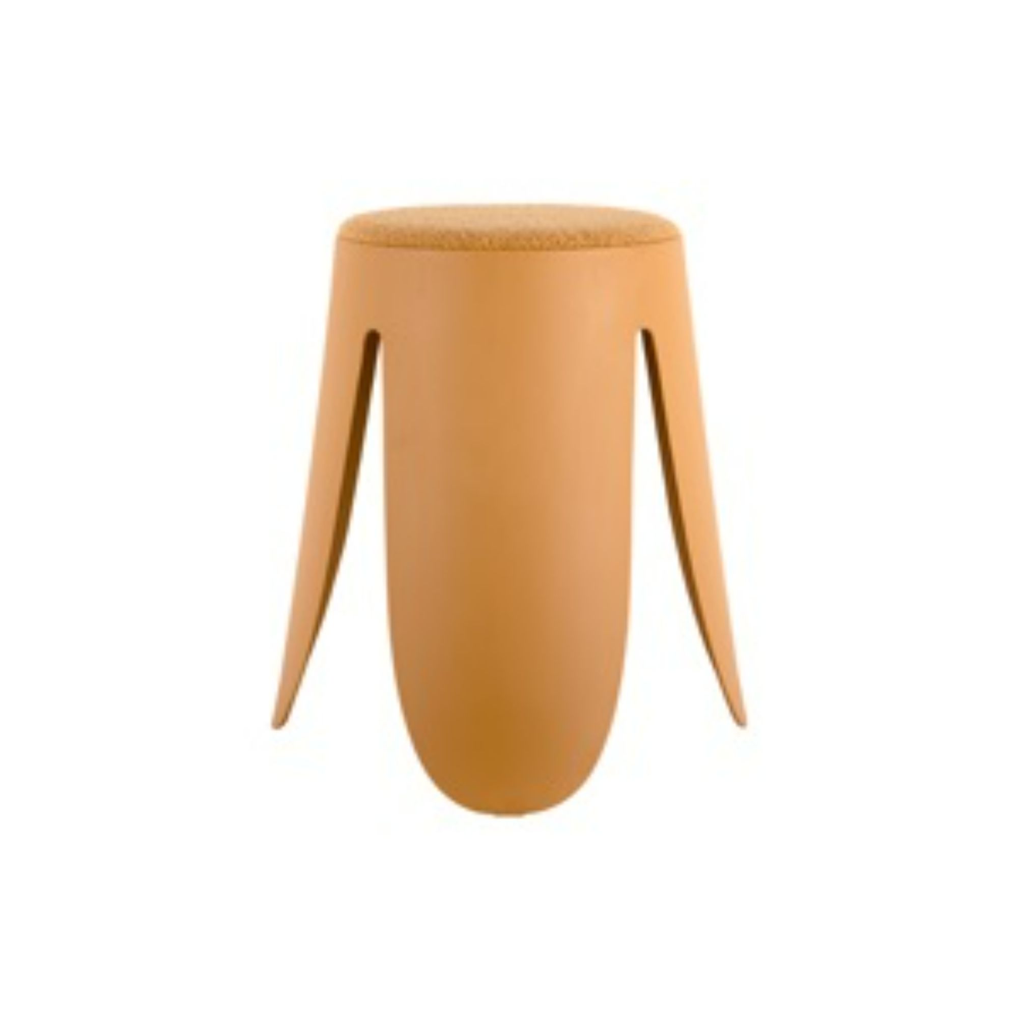 Leitmotiv kruk Savor - geel - Ø44cm