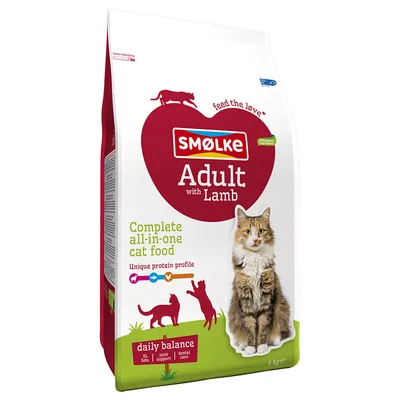 Smølke Adult Cat Food with Lamb