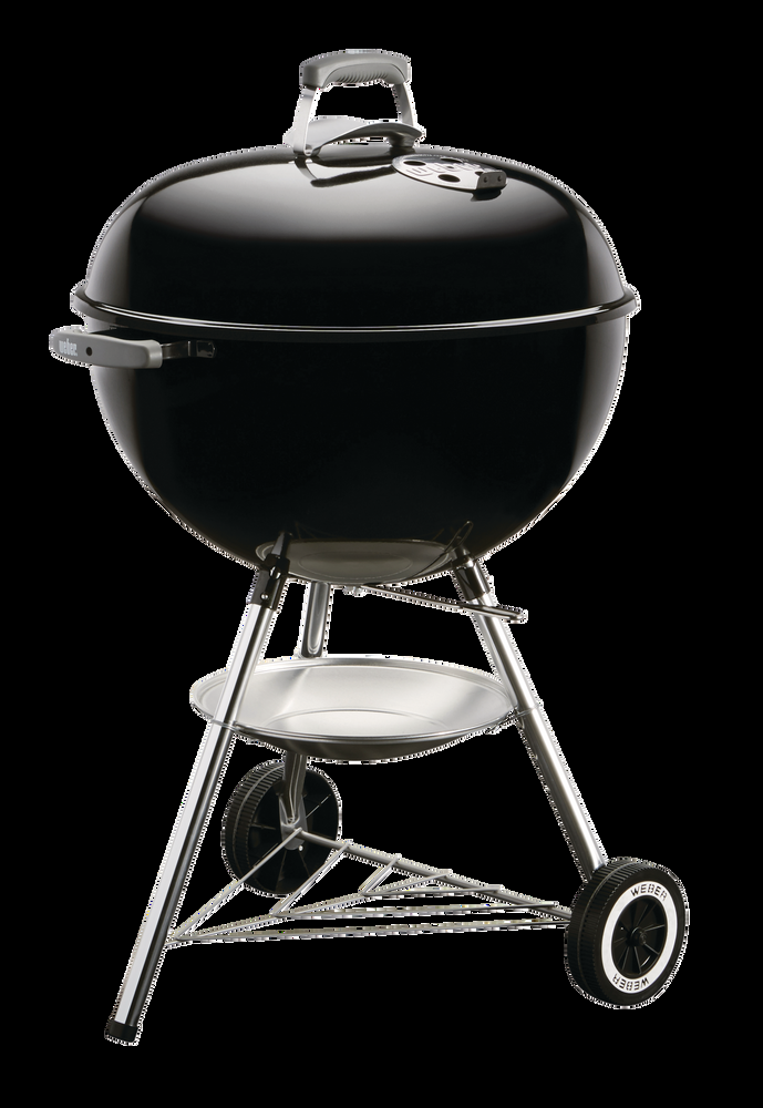 Weber Original 22-In Charcoal Kettle BBQ Grill with a One-Touch Cleaning System