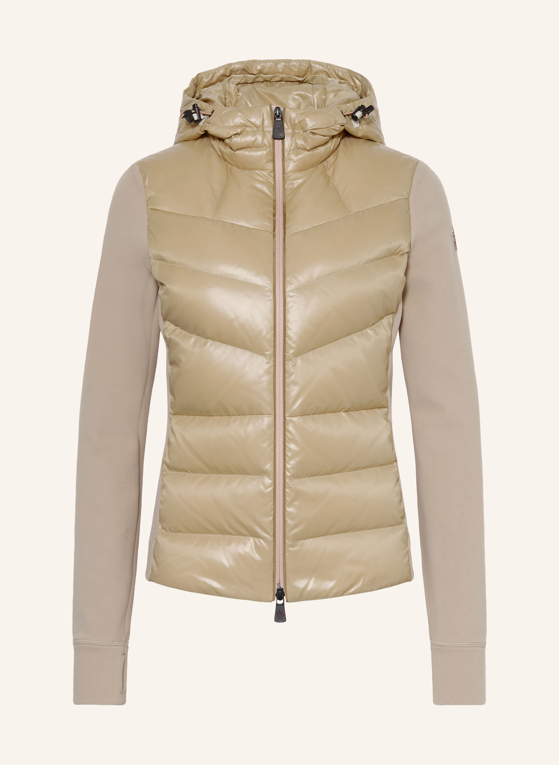 MONCLER GRENOBLE Daunenjacke im Materialmix