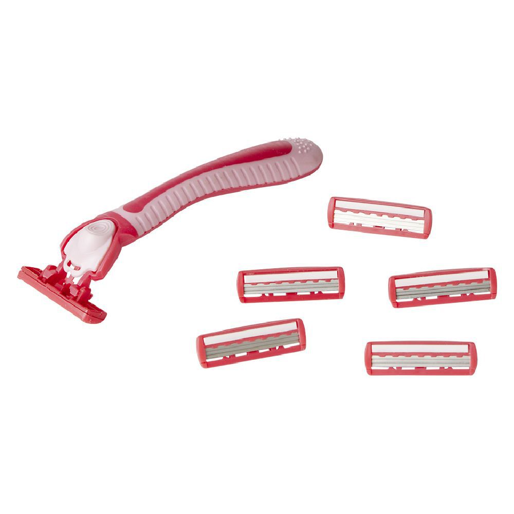 Rasoir femme avec 20 recharges 3 lames