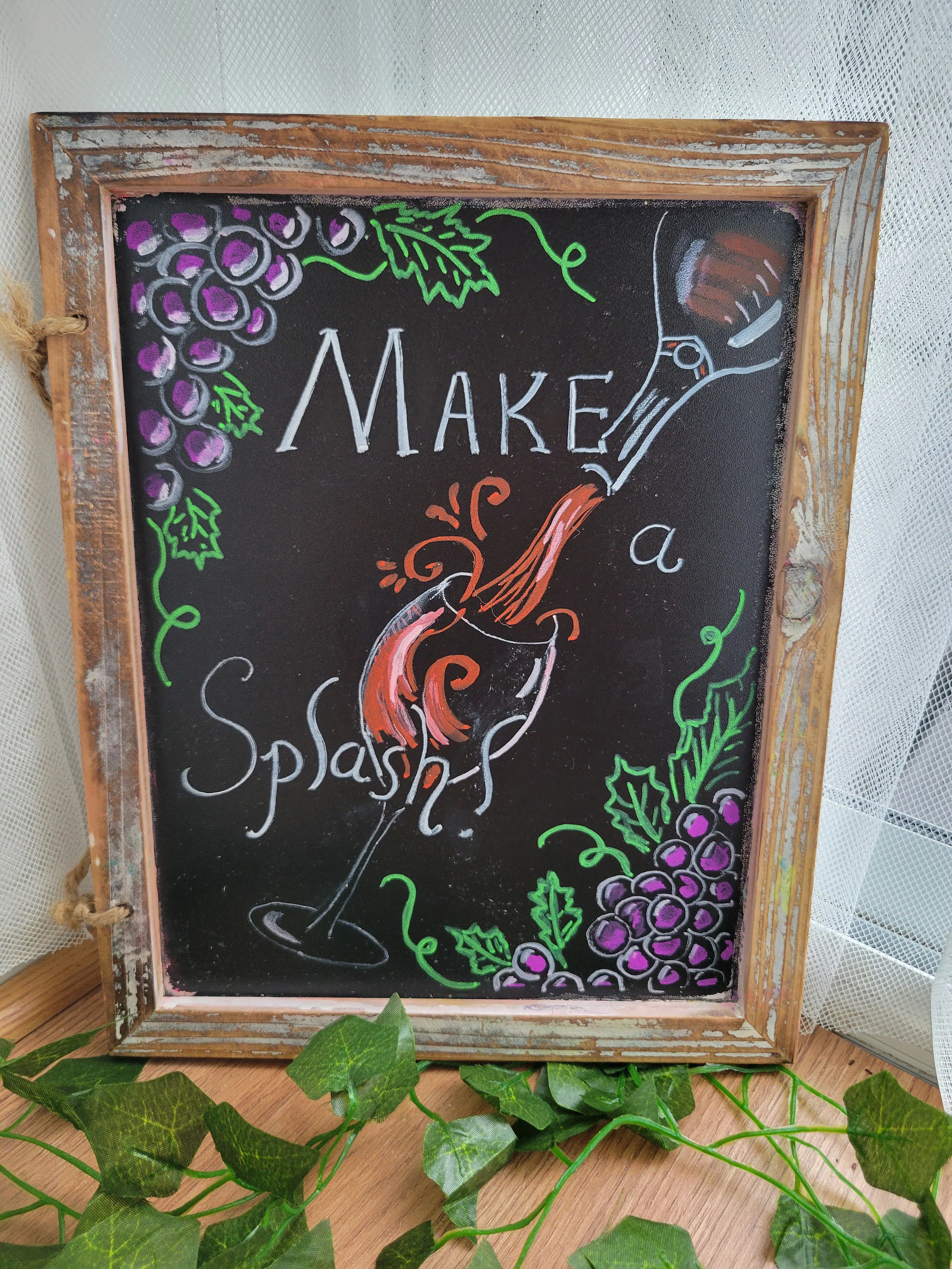 Customizable Chalkboard Art for any Occasion