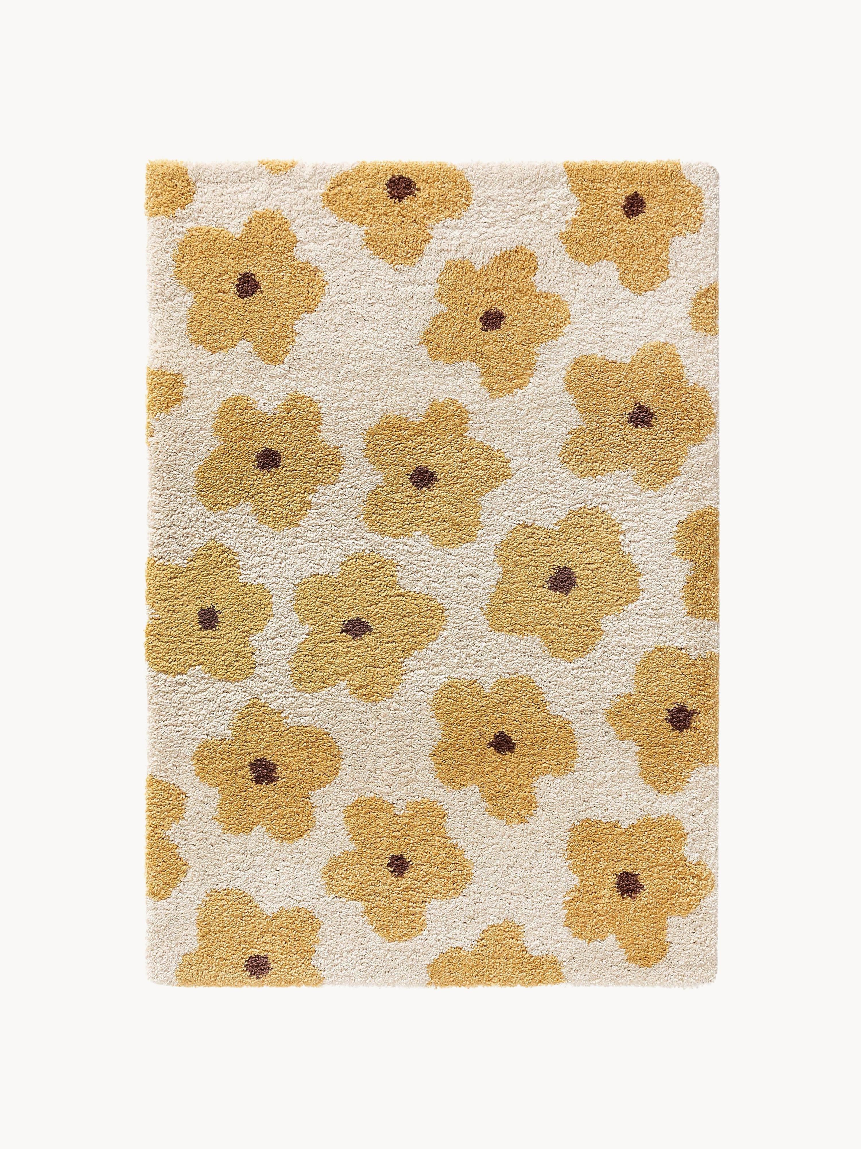 Kinderteppich Gobi mit Blumenmuster