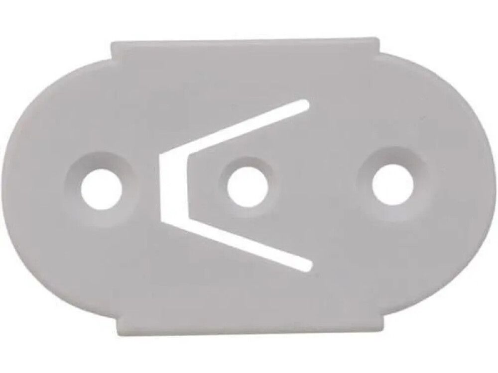 FESTEBRIKKE MILLERS 1102 PLAST HVIT