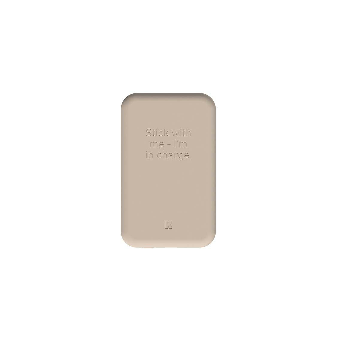 - Batterie externe toCHARGE Qi Ivory Sand