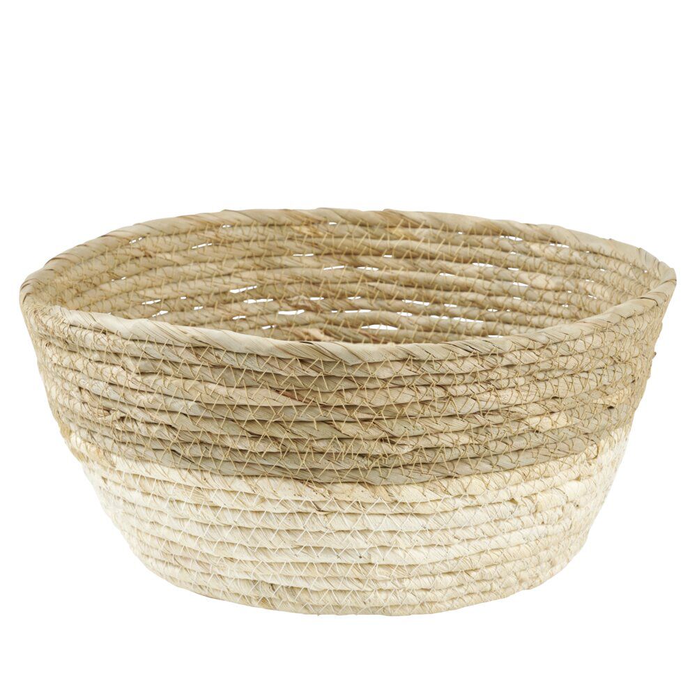 Panier déco en matière naturelle