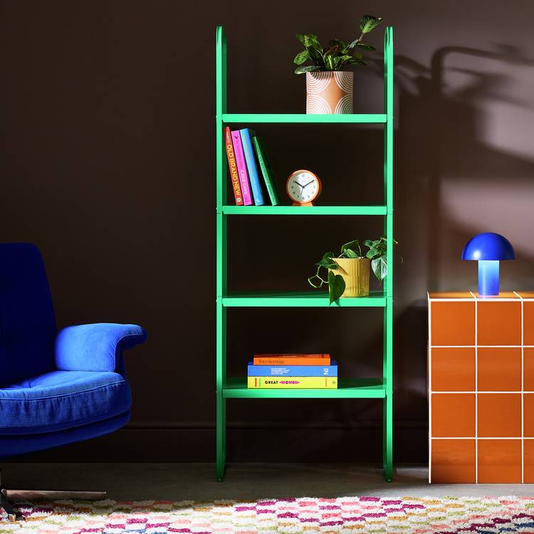 Habitat Lorelei Narrow Bookcase - Green