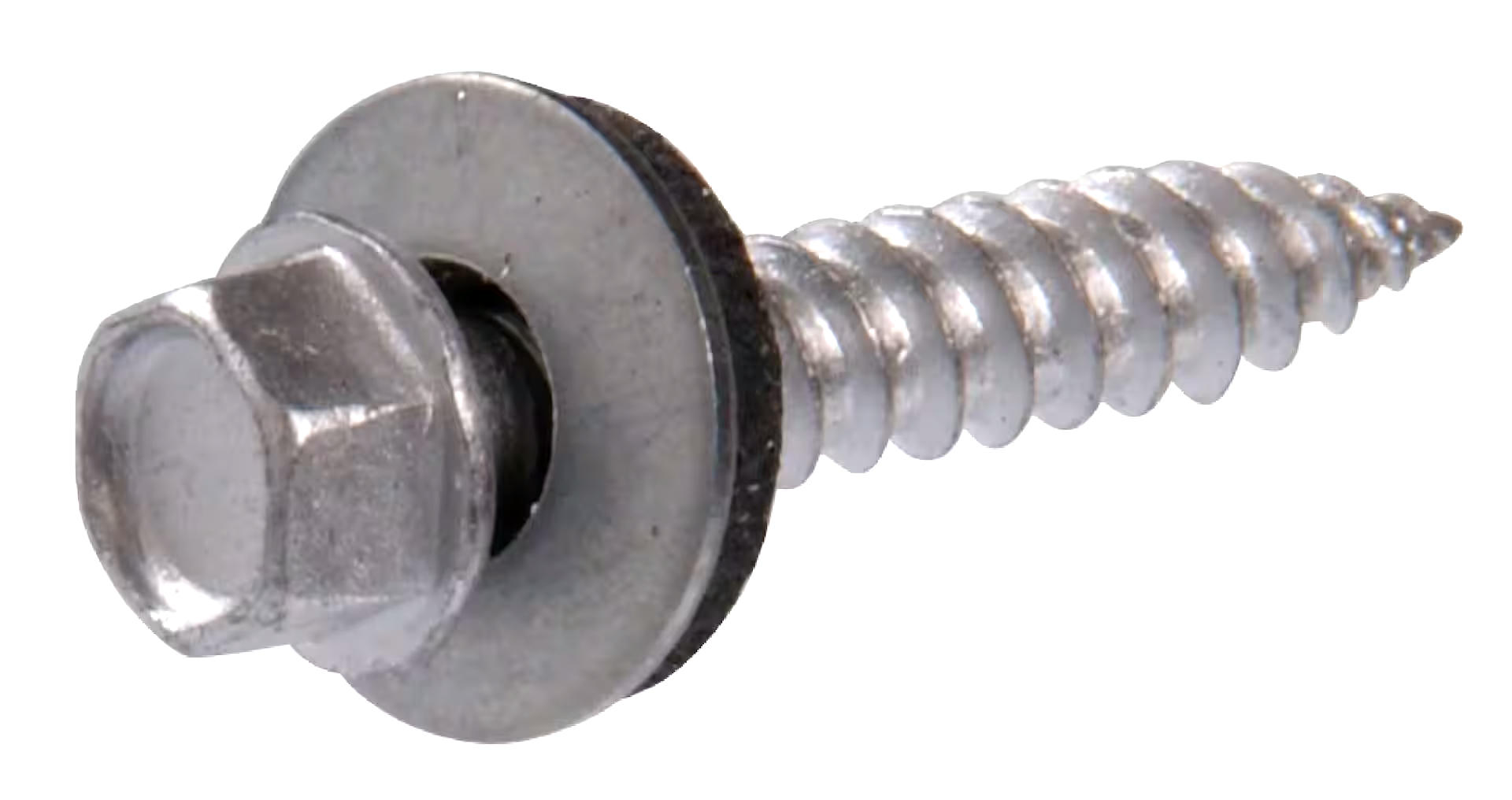 Hillman Hex Washer Head Self-Piercing Sheeter with Neoprene Washers, Trugrip #10 X 1.5