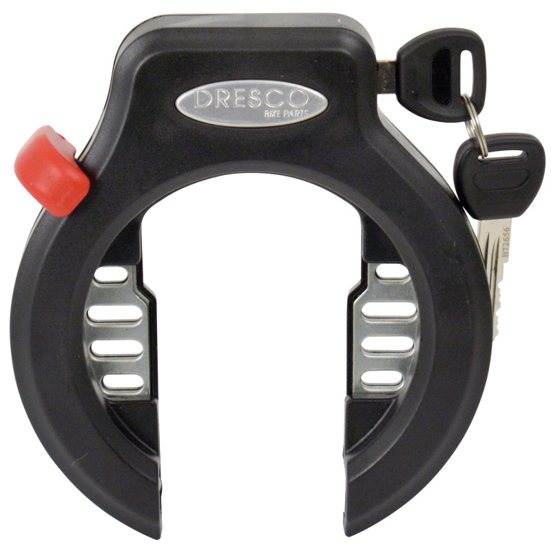 Antivol de cadre avec fonction Plug-In noir pour vélo