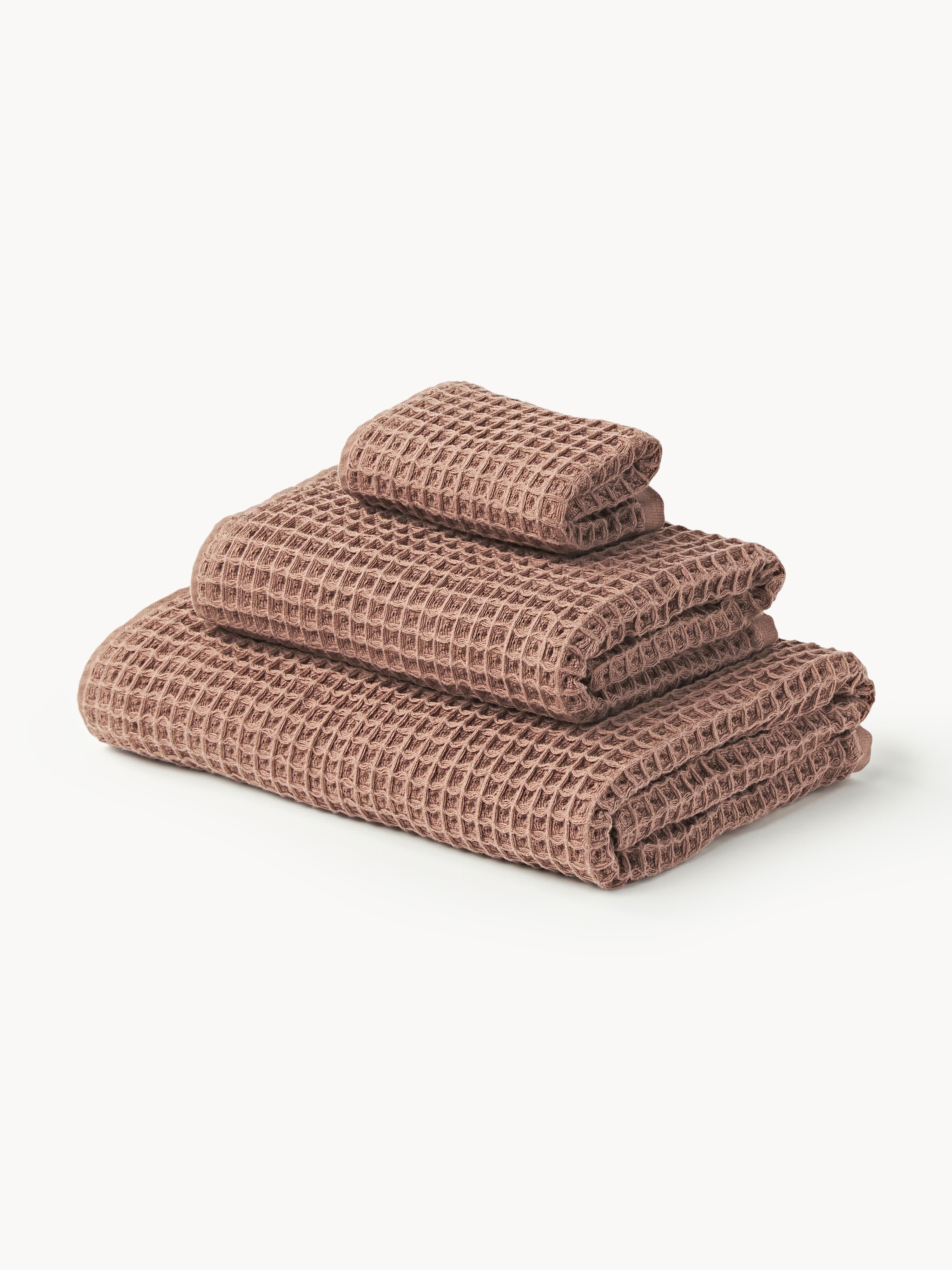 Handtuch-Set Ines mit Waffelstruktur, in verschiedenen Setgrößen
