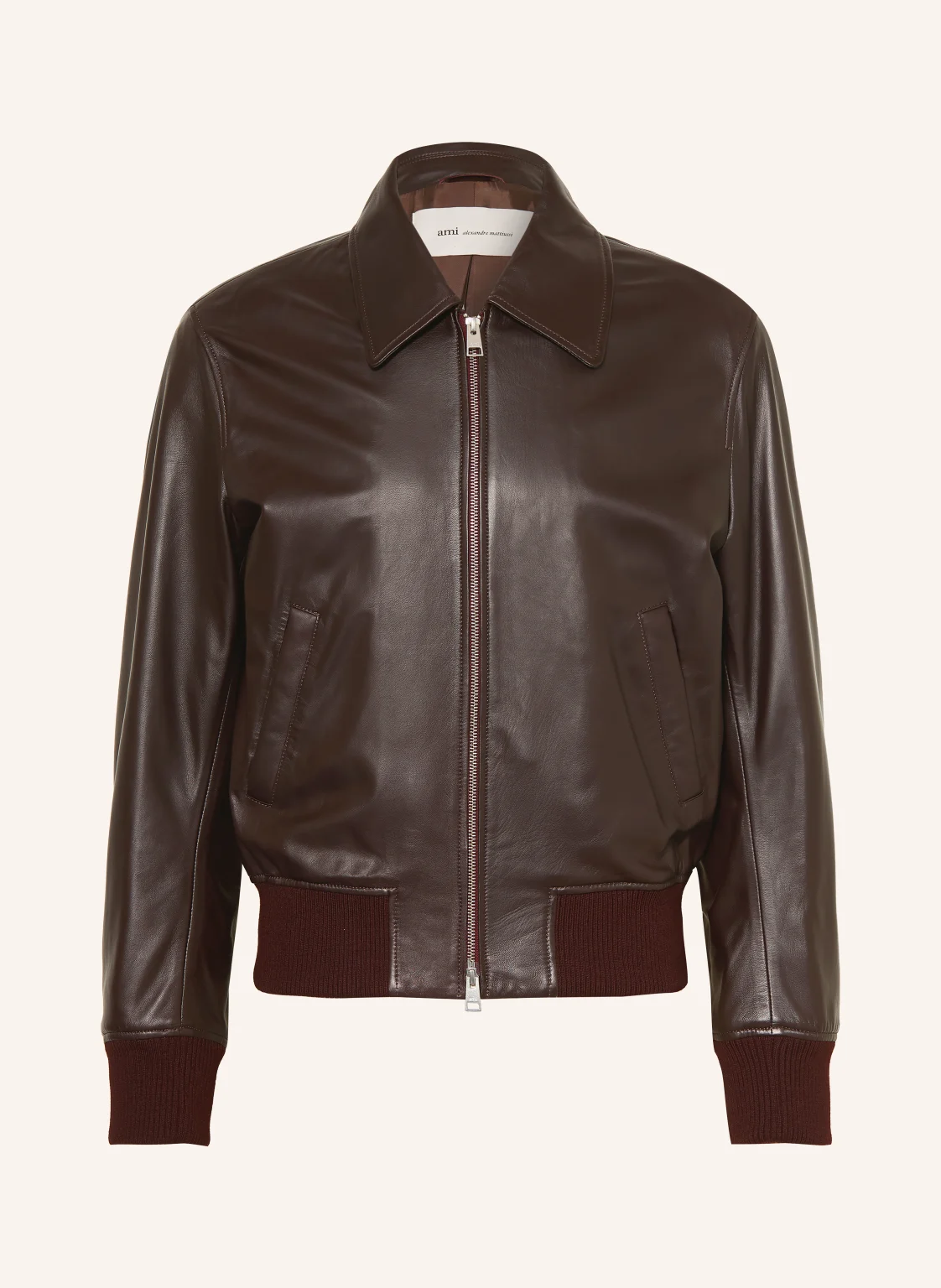 Ami Paris Lederjacke