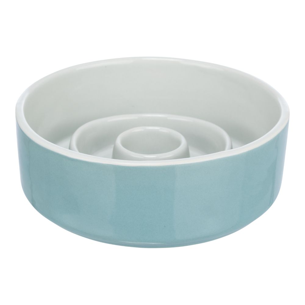Trixie Slow Feeding Ceramic Dog Bowl
