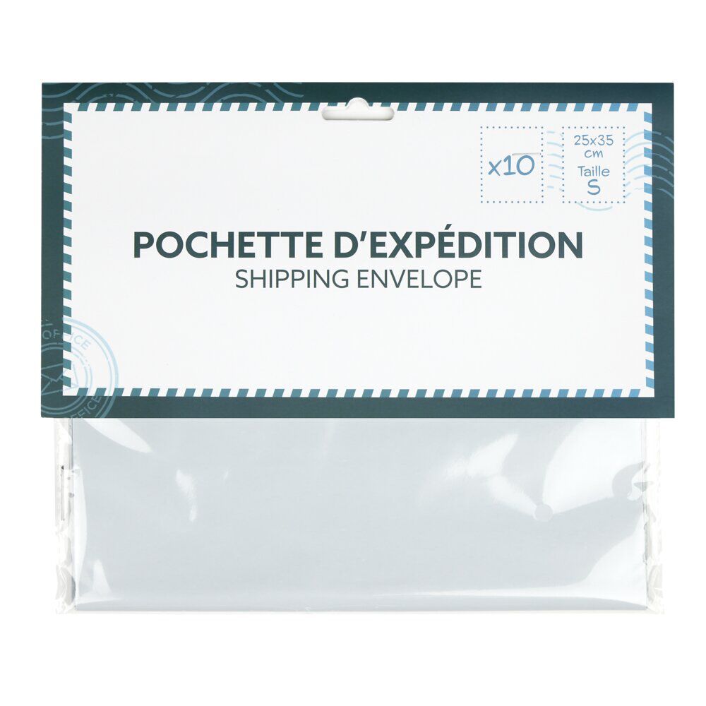 Pochette d'expédition x10 taille S 25x35cm