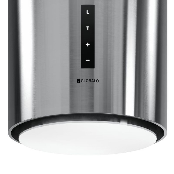 Okap wyspowy GLOBALO HEWENO ISOLA 39.2 inox 620 m3/h 39cm