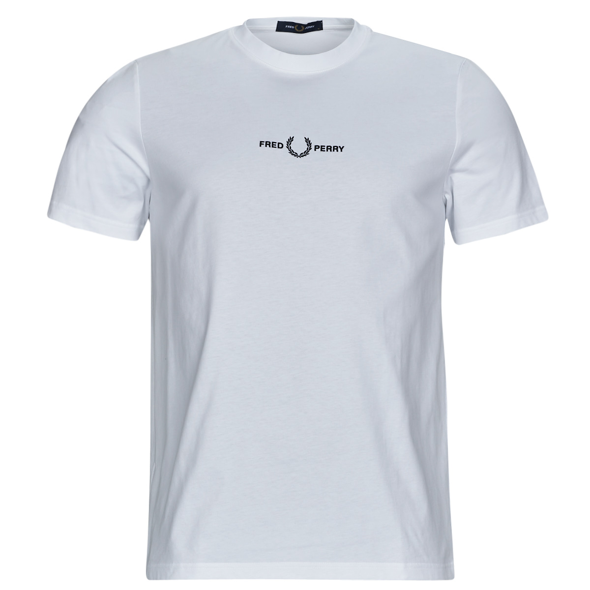 Fred Perry - EMBROIDERED T-SHIRT - White